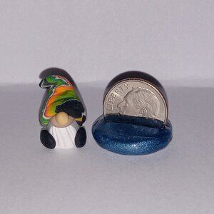 🎯 10 for $10 / Miniature Gnome, Handmade Polymer Clay Gnome Figure